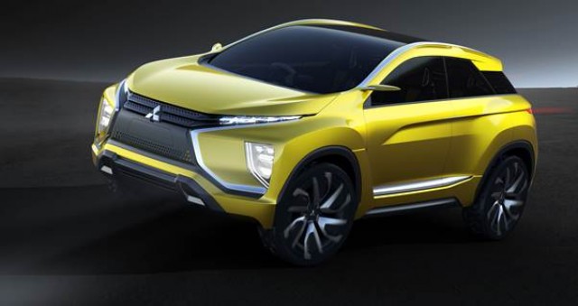 More hybrids and SUVs from Mitsubishi. Image by Mitsubishi.