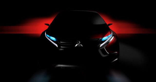 Mitsubishi teases hybrid concept for Geneva. Image by Mitsubishi.