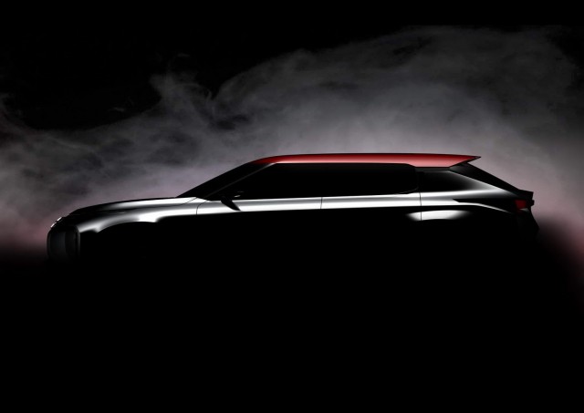 Mitsubishi Ground Tourer Concept due in Paris. Image by Mitsubishi.