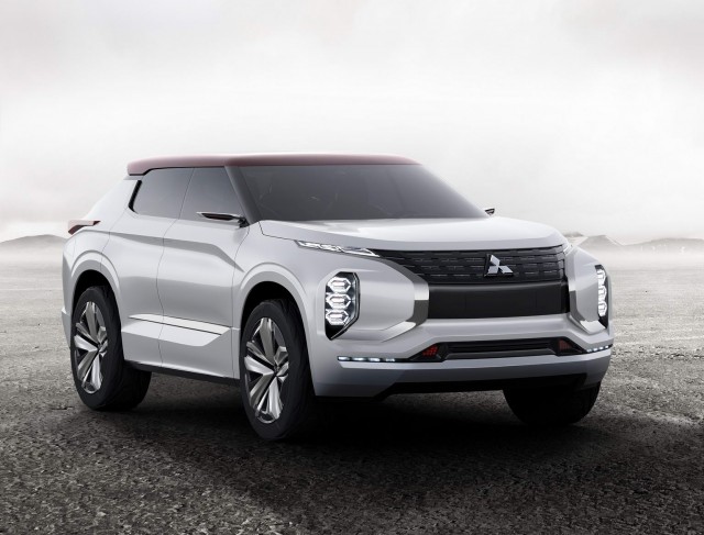 Mitsubishi's electrifying line-up includes GT-PHEV. Image by Mitsubishi.