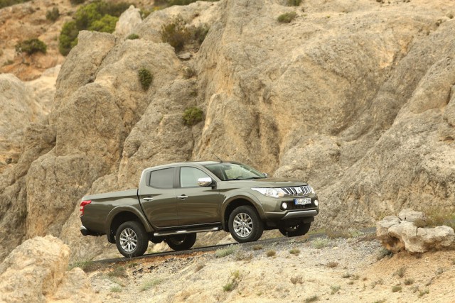 First drive: Mitsubishi L200. Image by Mitsubishi.