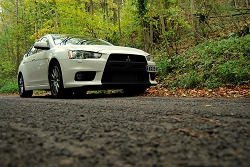 2009 Mitsubishi Lancer Evolution X FQ-330. Image by Kyle Fortune.