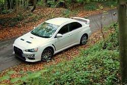 2009 Mitsubishi Lancer Evolution X FQ-330. Image by Kyle Fortune.