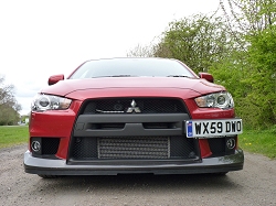 2010 Mitsubishi Lancer Evolution X FQ-360. Image by Mark Nichol.