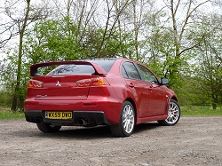 2010 Mitsubishi Lancer Evolution X FQ-360. Image by Mark Nichol.