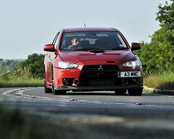 2010 Mitsubishi Lancer Evolution X FQ-400. Image by Max Earey.