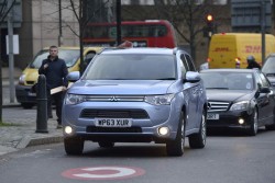 2014 Mitsubishi Outlander PHEV. Image by Mitsubishi.