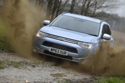 2014 Mitsubishi Outlander PHEV. Image by Mitsubishi.