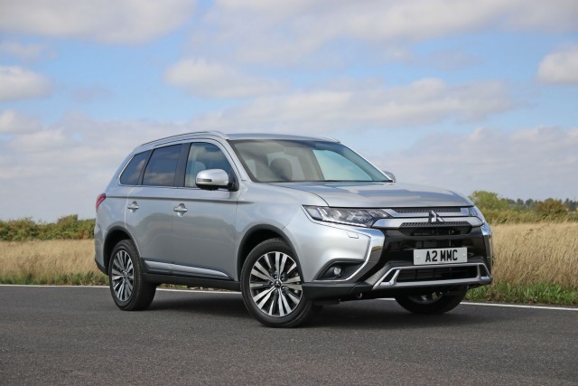 Mitsubishi adds petrol to Outlander range. Image by Mitsubishi.