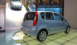 2004 Mitsubishi Colt. Image by www.salon-auto.ch.