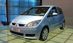 2004 Mitsubishi Colt. Image by www.salon-auto.ch.