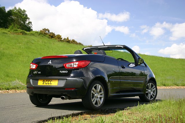 Mitsubishi Colt is latest folding hard top. Image by Shane O' Donoghue.