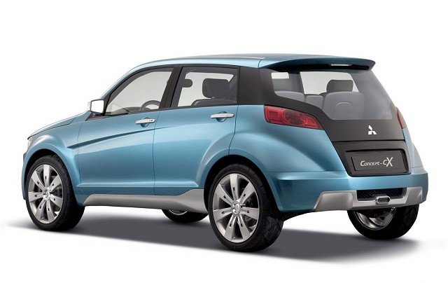 Mitsubishi shows baby SUV crossover. Image by Mitsubishi.