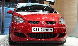 2004 Mitsubishi CZ3 concept car. Image by www.salon-auto.ch.