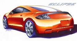 2005 Mitsubishi Eclipse. Image by Mitsubishi.