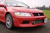 Mitsubishi Lancer Evo VII FQ-300. Photograph by Mark Sims. Click here for a larger image.