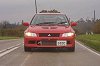 Mitsubishi Lancer Evo VII FQ-300. Photograph by Mark Sims. Click here for a larger image.