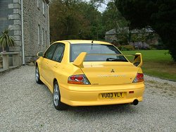 2003 Mitsubishi Lancer Evolution 8 FQ-300. Image by Adam Jefferson.