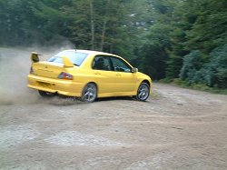 2003 Mitsubishi Lancer Evolution 8 FQ-300. Image by Adam Jefferson.