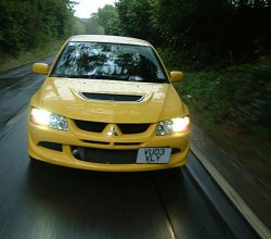 2003 Mitsubishi Lancer Evolution 8 FQ-300. Image by Adam Jefferson.