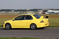 2003 Mitsubishi Lancer Evolution 8 FQ-300. Image by Mark Sims.