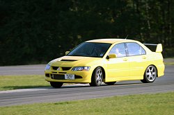 2003 Mitsubishi Lancer Evolution 8 FQ-300. Image by Mark Sims.