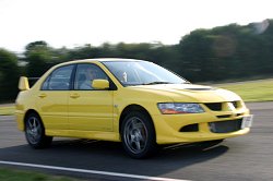 2003 Mitsubishi Lancer Evolution 8 FQ-300. Image by Mark Sims.