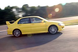 2003 Mitsubishi Lancer Evolution 8 FQ-300. Image by Mark Sims.