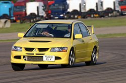 2003 Mitsubishi Lancer Evolution 8 FQ-300. Image by Mark Sims.