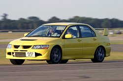 2003 Mitsubishi Lancer Evolution 8 FQ-300. Image by Mark Sims.