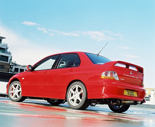 Cheaper Evo VIII to take the fight to Subaru. Image by Mitsubishi.