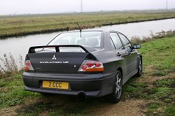 2004 Mitsubishi Lancer Evolution VIII 260. Image by Shane O' Donoghue.