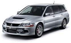 2005 Mitsubishi Lancer Evolution Wagon GT. Image by Mitsubishi.