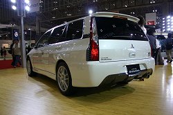 2005 Mitsubishi Lancer Evolution Wagon GT. Image by Shane O' Donoghue. Click here for a larger image. 2005 Mitsubishi Lancer Evolution Wagon GT. Image by Shane O' Donoghue.