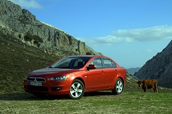 2007 Mitsubishi Lancer. Image by Shane O' Donoghue.