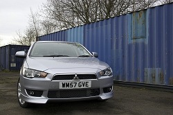 2008 Mitsubishi Lancer. Image by Kyle Fortune.