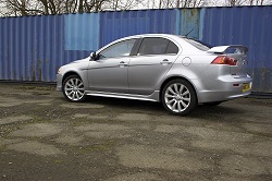 2008 Mitsubishi Lancer. Image by Kyle Fortune.