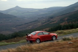 2008 Mitsubishi Lancer Evolution X. Image by Shane O' Donoghue.