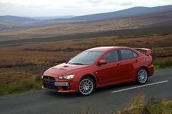 2008 Mitsubishi Lancer Evolution X. Image by Shane O' Donoghue.