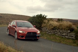 2008 Mitsubishi Lancer Evolution X. Image by Shane O' Donoghue.