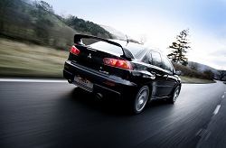 2008 Mitsubishi Lancer Evolution X. Image by Mitsubishi.