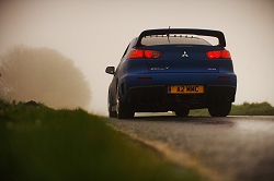 2009 Mitsubishi Lancer Evolution X FQ-400. Image by Jonathan Bushell.