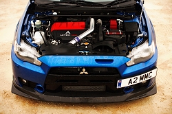 2009 Mitsubishi Lancer Evolution X FQ-400. Image by Jonathan Bushell.