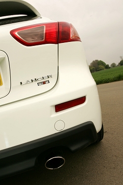 2009 Mitsubishi Lancer Sportback Ralliart. Image by Mitsubishi.