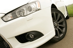 2009 Mitsubishi Lancer Sportback Ralliart. Image by Mitsubishi.