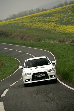 2009 Mitsubishi Lancer Sportback Ralliart. Image by Mitsubishi.