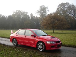 2005 Mitsubishi Lancer Evolution IX FQ-340. Image by James Jenkins.