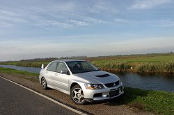 2006 Mitsubishi Lancer Evolution IX FQ-360. Image by Syd Wall.