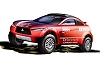 Mitsubishi previews crossover rally car. Image by Mitsubishi.