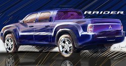 2005 Mitsubishi Raider. Image by Mitsubishi.